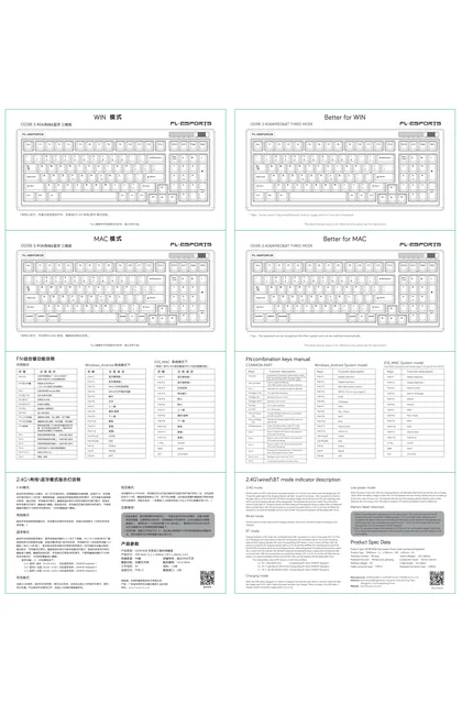 flesports 腹灵 OG98三模键盘